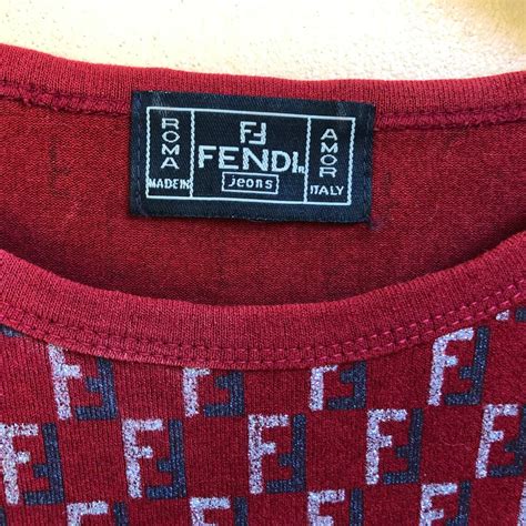 fendi monogram white blouse|vintage Fendi monograms.